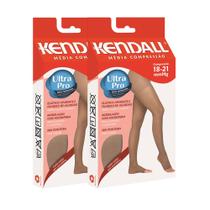 Kit 2 Meia Calça Kendall de Compressão S/ Ponteira 1701