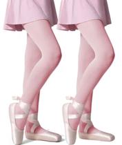 Kit 2 Meia Calça Selene Ballet e Sapateado Fio 40 Jazz Infantil Kit 2 Meia Calça Selene Ballet e Sapateado Fio 40 Jazz Infantil