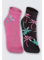 Kit/2 Meia Cano Médio Lupo 04570-088 Feminina Sortida Algodão T. 34/39 Kit/2 Meia Cano Médio Lupo 04570-088 Feminina Sortida Algodão T. 34/39