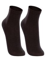 Kit/2 Meia Cano Médio Lupo 04571-088 Feminina Basic Algodão T. 34/39