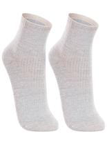 Kit/2 Meia Cano Médio Lupo 04571-088 Feminina Basic Algodão T. 34/39