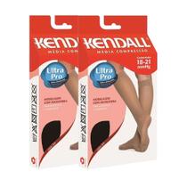 Kit 2 Meia de Compressão Feminina Kendall 1671 C/ Ponteira