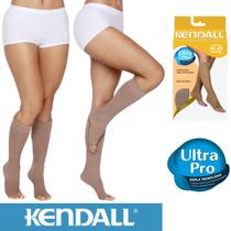 Kit 2 Meias Alta Kendall Compressão 3/4 Sem Ponteira 20-30mmhg Para Dor Trombose Kit 2 Meias Alta Kendall Compressão 3/4 Sem Ponteira 20-30mmhg Para Dor Trombose