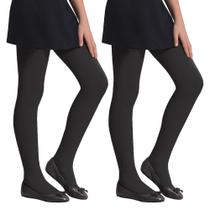 Kit 2 Meias-Calças Selene Canelada Infantil Kit 2 Meias-Calças Selene Canelada Infantil