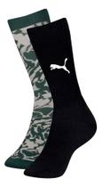 Kit 2 Meias Esportiva Masculino Cano Longo 39 a 43 Puma Kit 2 Meias Esportiva Masculino Cano Longo 39 a 43 Puma