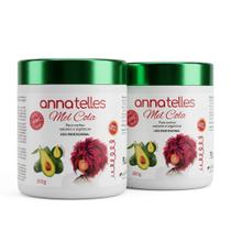 Kit 2 Mel Cola Óleo de Abacate Anna Telles Hidratação Cachos