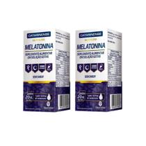 Kit 2 Melatonina Catarinense Nutrição Gotas Sem Sabor 20mL