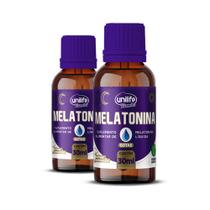 Kit 2 Melatonina em gotas Unilife 30ml