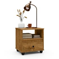 Kit 2 Mesa de Cabeceira Mini Cômoda Mesinha Lateral Cama Quarto Nicho Decoração 2 Gavetas Box Freijó Kit 2 Mesa de Cabeceira Mini Cômoda Mesinha Lateral Cama Quarto Nicho Decoração 2 Gavetas Box Freijó