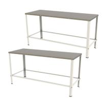 KIT - 2 Mesa Panificadora Desmontável 600x870x1600 MBR-015 - Braesi