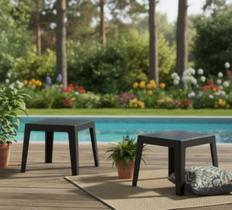 Kit 2 Mesas de Apoio Anadia Praia