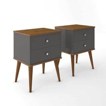 Kit 2 Mesas de Cabeceira Berlim Kit 2 Mesas de Cabeceira Berlim