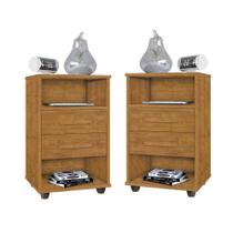 Kit 2 Mesas de Cabeceira Cielo - Mesinha quarto - Mizza Decor