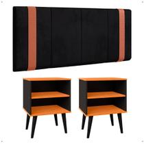 Kit 2 Mesinhas Cabeceira Nicho Prateleira Organizadora Cabeceira Suspensa Cama Box Casal 1,40 Detalhe Lateral material sintético - Lojas RPM Kit 2 Mesinhas Cabeceira Nicho Prateleira Organizadora Cabeceira Suspensa Cama Box Casal 1,40 Detalhe Lateral material sintético - Lojas RPM