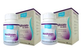 Kit 2 Metilfolato Ácido Fólico 30 Cáps Equaliv Sabor Neutro Kit 2 Metilfolato Ácido Fólico 30 Cáps Equaliv Sabor Neutro