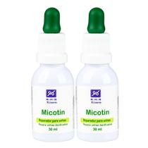 Kit 2 Micotin 30ml Conta Gotas - Reparador Para Unhas Com Fungos