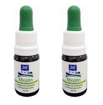 Kit 2 Micotin Fortalecedor Antimicótico Unhas 10ml