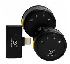 Kit 2 Microfone Lapela Duplo Anti Ruido Ios Kit 2 Microfone Lapela Duplo Anti Ruido Ios