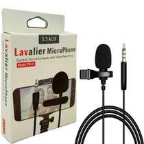 Kit 2 Microfones De Lapela P2 3,5mm PS01 Para Celular E PC Gravação Kit 2 Microfones De Lapela P2 3,5mm PS01 Para Celular E PC Gravação