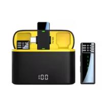 Kit 2 Microfones Lapela S/fio Para Celular Lavalier (tipo C)