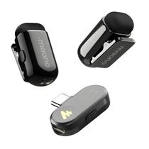 Kit 2 Microfones Lapela Sem Fio Maono Wave T1 Mini e Lightning Case de Carregamento - WM622