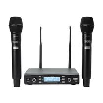 Kit 2 Microfones Sem Fio 200 Canais Santo Angelo Sas2311