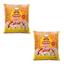 Kit 2 Milho de Pipoca Granfino Premium 500g Kit 2 Milho de Pipoca Granfino Premium 500g