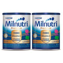 Kit 2 Milnutri Premium Composto Lácteo 800g