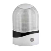 Kit 2 Mini Abajur De Tomada Luminária Led com Sensor Noturno Luz Suave