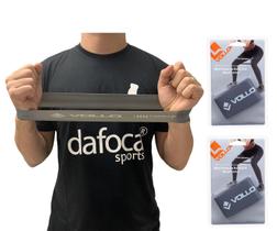 Kit 2 Mini Bands Faixas Nível Forte Vollo VP1054 Para Pilates Fisioterapia em Geral