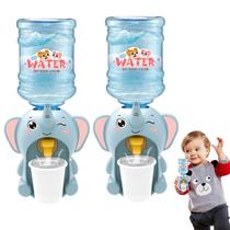 Kit 2 Mini Bebedouro Crianças Dispenser Água Infantil 300ml