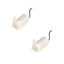 Kit 2 Mini Bomba Água Submersa P/ Arduino 3v A 6v 120l Micro Kit 2 Mini Bomba Água Submersa P/ Arduino 3v A 6v 120l Micro