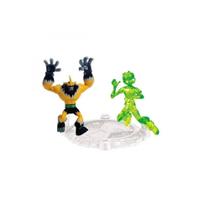 Kit 2 Mini Bonecos Ben 10 Omniverse Ben e Shocksquatch 587