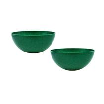 Kit 2 Mini Bowl Fibra Madeira Green Colors Verde 240Ml Kit 2 Mini Bowl Fibra Madeira Green Colors Verde 240Ml