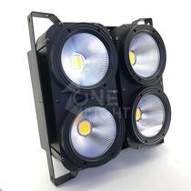 Kit 2 mini brut de led 4 lampadas 400w semi outdoor