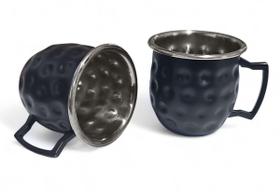 Kit 2 Mini Canecas Moscow Mule Martelada Shot Premium 60Ml P Kit 2 Mini Canecas Moscow Mule Martelada Shot Premium 60Ml P