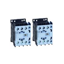 Kit 2 Mini Contatores Tripolares Weg CWC025 22A 220VCA Eficiência e Qualidade!