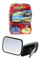 Kit 2 Mini Espelhos Retrovisor Veicular Carro Vista Geral Total