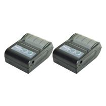 Kit 2 Mini Impressora Térmica Velocidade 80mm/sec Usb Bluetooth Etilômetro Smartphone Pr-200 Portátil Instrutherm Kit 2 Mini Impressora Térmica Velocidade 80mm/sec Usb Bluetooth Etilômetro Smartphone Pr-200 Portátil Instrutherm