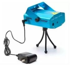 Kit 2 Mini Laser Led Projetor Raio Holográfico Festa Balada Kit 2 Mini Laser Led Projetor Raio Holográfico Festa Balada