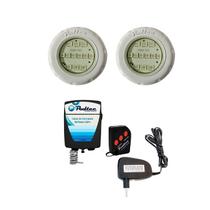 Kit 2 Mini Led Smd 12 Abs Rgb Rosca 1/2 + Comando Para Piscina
