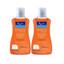 Kit 2 Mini Loção Tônica Clareadora Facial Vitamina C Anti-idade Nupill 60ml p/ Viagem