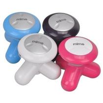 Kit 2 Mini Massageador Elétrico Corporal Portátil Mimo - Pescoço Costas Pernas e Pés