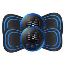 Kit 2 Mini Massageador Elétrico Portátil Cervical Ems Kit 2 Mini Massageador Elétrico Portátil Cervical Ems