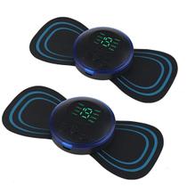 Kit 2 Mini Massageador Elétrico Portátil Cervical EMS Varilex Alivia Dores Corpo Pescoço Kit 2 Mini Massageador Elétrico Portátil Cervical EMS Varilex Alivia Dores Corpo Pescoço