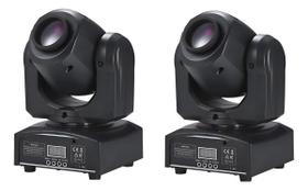 Kit 2 Mini Moving Head Spot 60w 8 Cores 8 Desenhos Dj Festas Kit 2 Mini Moving Head Spot 60w 8 Cores 8 Desenhos Dj Festas