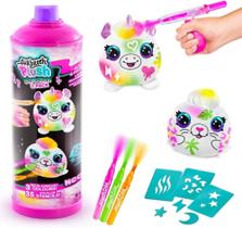 Kit 2 Mini Pelúcias Neon Surpresa Airbrush - Fun F0166-0
