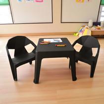 Kit 2 Mini Poltronas Cadeiras Diamond Plástica 1 Mesa Infantil Resistente de Plástico para Criança Kit 2 Mini Poltronas Cadeiras Diamond Plástica 1 Mesa Infantil Resistente de Plástico para Criança