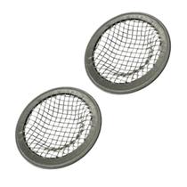 Kit 2 Mini Ralo de Pia Lavatório Japonês I Em Aço Inox 4,5cm