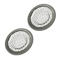 Kit 2 Mini Ralo De Pia Lavatório Japonês I Em Aço Inox 4,5Cm